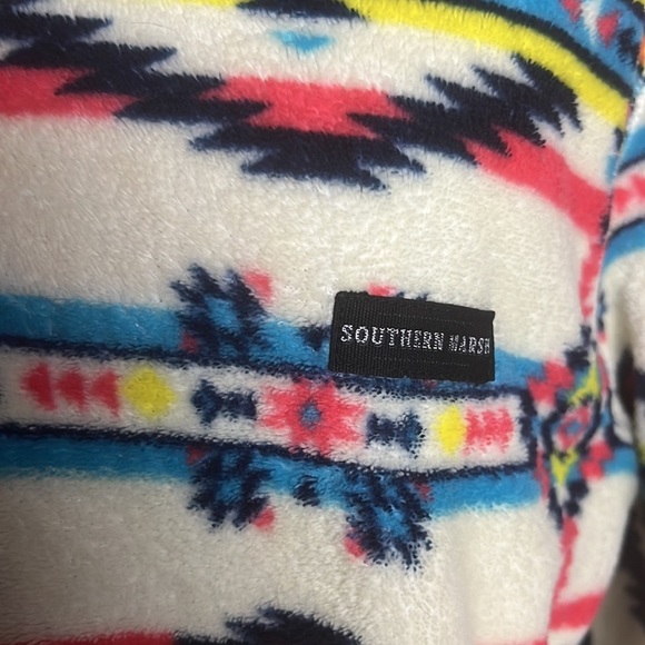 Southern Marsh Harbuck Fleece Pullover Sz Medium - Picture 4 of 7